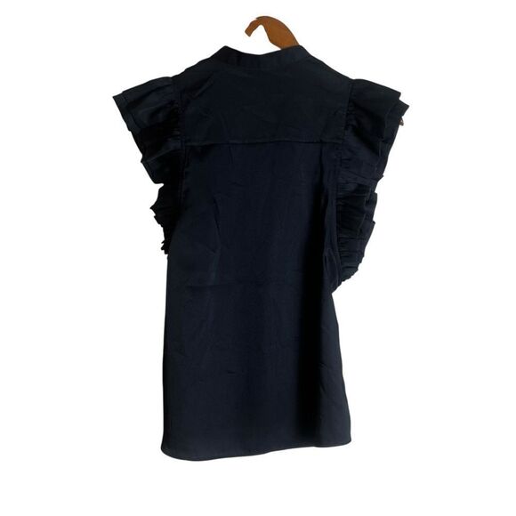 NWT! Express Gramercy black satin tank top - Picture 6 of 7